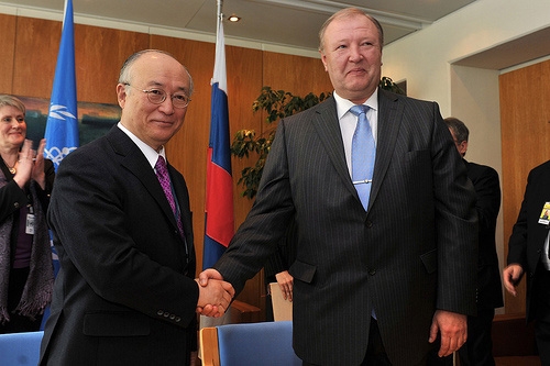Signing of the Agreement between the Russian Federation and IAEA on establishing of the Bank of Fuel (Austria, Vienna, 29 March 2010)