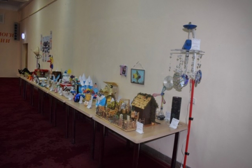 The family contest of craft-works made of recyclable materials «Wonderful novelties from the rubbish bin», 13 october 2017