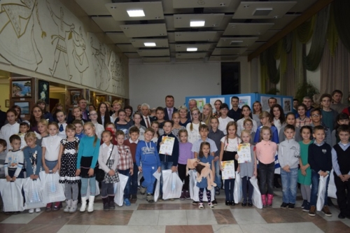 The contest of children's illustrations dedicated to the topic «Profession of my parents» among the children of JSC «AECC» employees in honour of the combine 60th anniversary