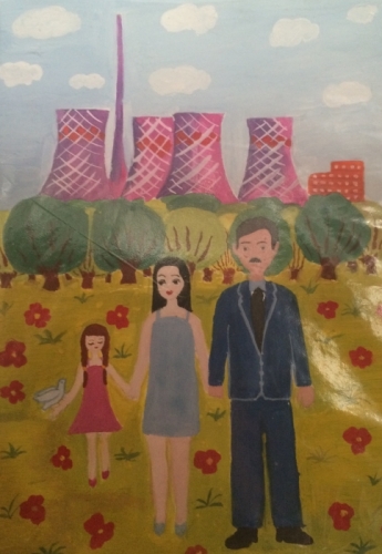 Children's drawing contest The vital energy of atom, 23 October, 2015