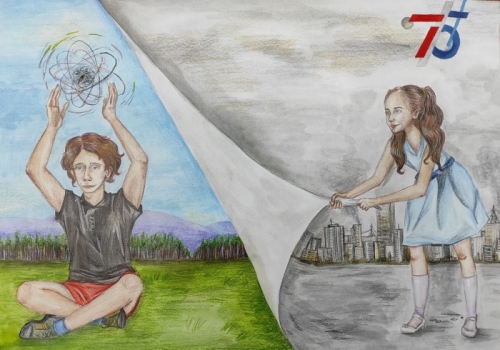 Competition of children's creativity Art - Relay - Energize with ATOM