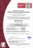 The Certificate of Compliance of the Quality Management System to requirements of the International Standard ISO 9001:2015