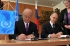 Signing of the Agreement between the Russian Federation and IAEA on establishing of the Bank of Fuel (Austria, Vienna, 29 March 2010)