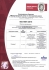 The Certificate of Compliance of the Quality Management System to requirements of the International Standard ISO 9001:2015