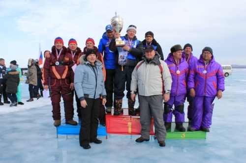 AEђ Open Team-Individual Championship on ice fishery by fishrod on Lake Baikal for A.E. Lebedev Cup Trophy devoted to the 70-th anniversary of the Russian trade union of employees of the power engineering and industry